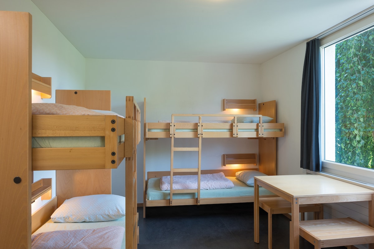 4床宿舍中的单人床| Stein am Rhein青年房东