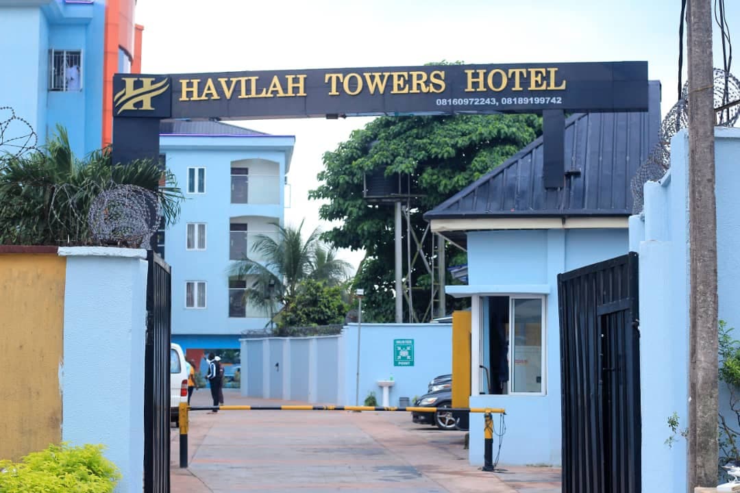 Havilah Towers Hotels. with 50 Luxury Bedrooms.