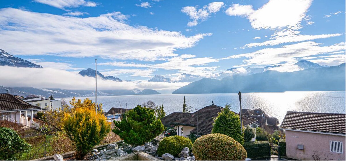 瑞士天堂湖景（ Lake Swiss Paradise ）的美丽公寓