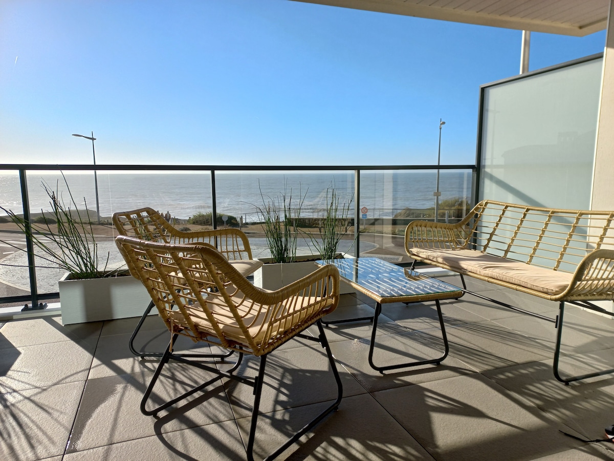 Face mer - Appartement 109 m² - grand balcon