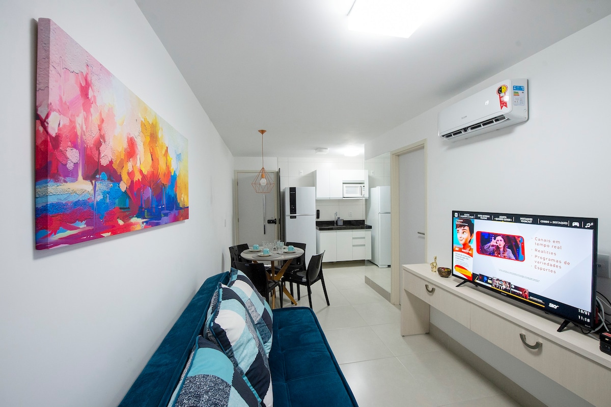 Apartamento Confortável - 4 pessoas Ilha do Leite