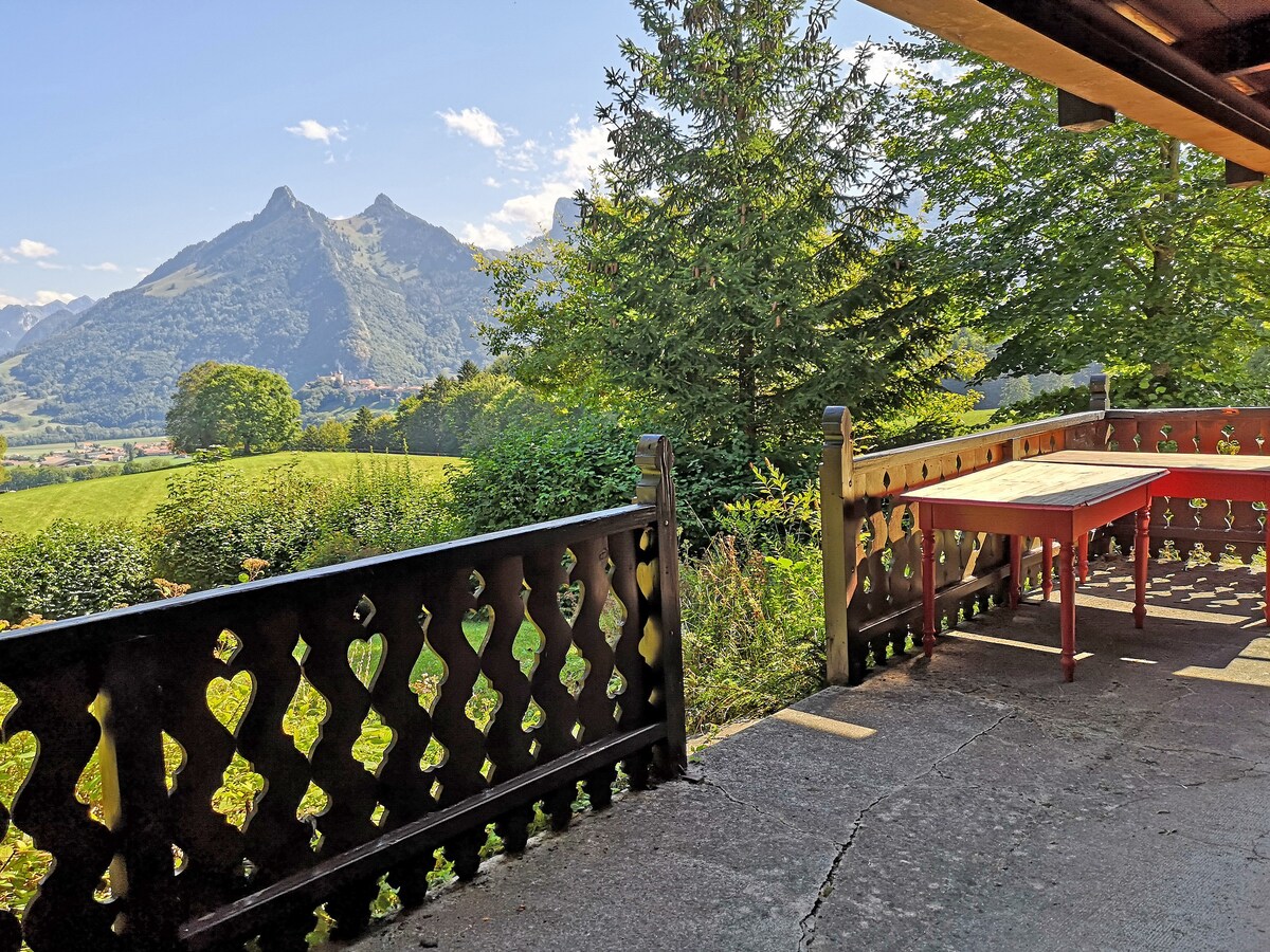 Chalet typique et rustique au cœur de la nature