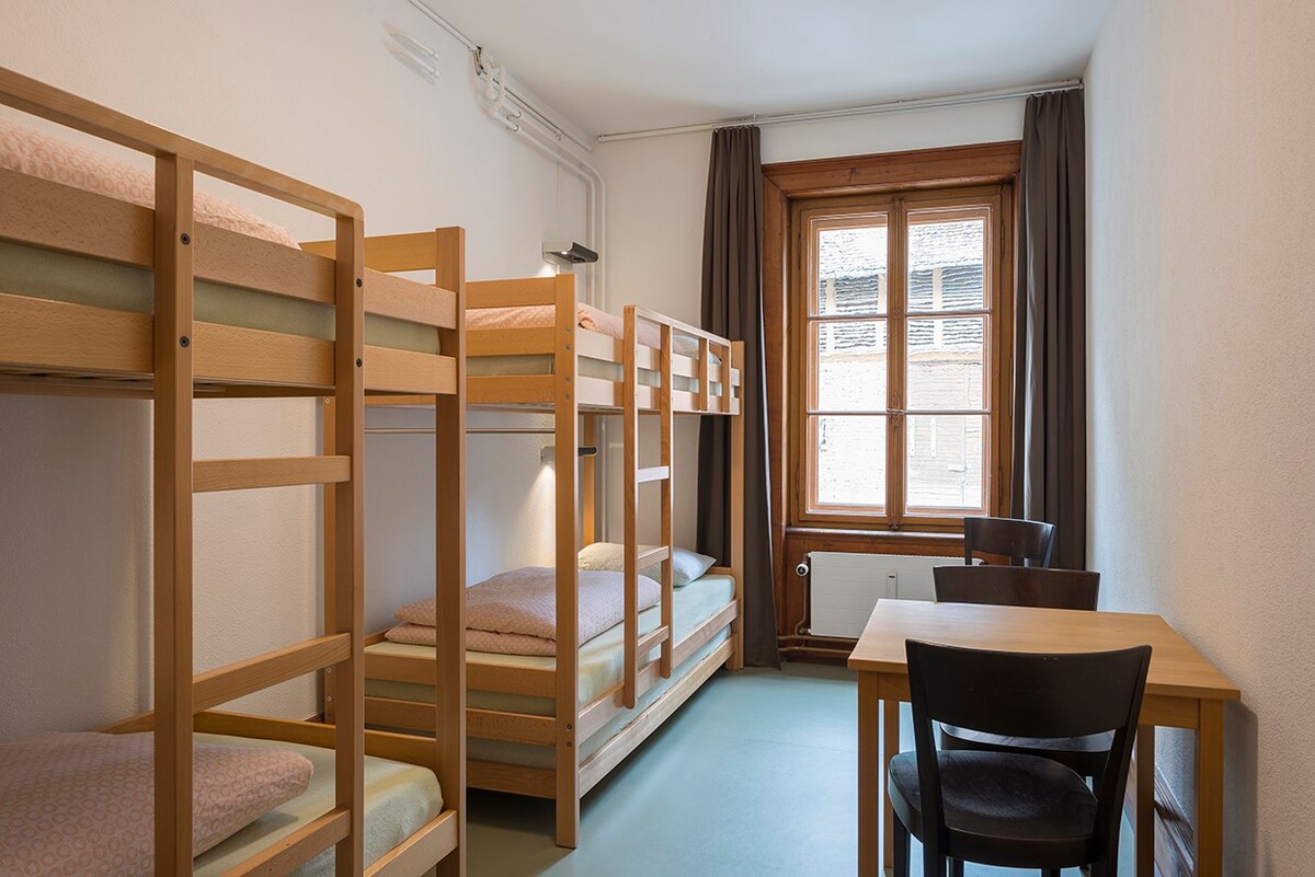 6间卧室，共用卫生间|沙夫豪森青年旅舍