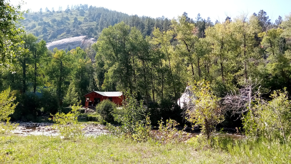 「胖阿尔伯特小屋」私人河滨小屋