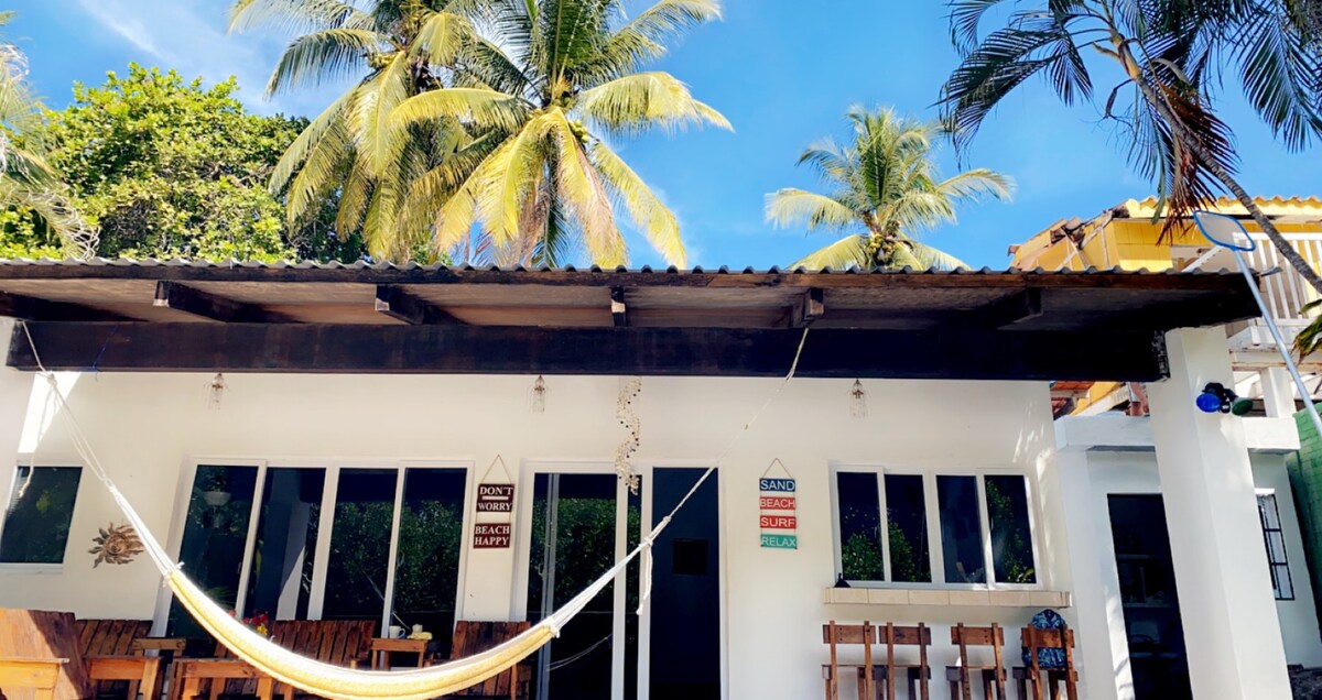 Casa de descanso con acceso privado a playa