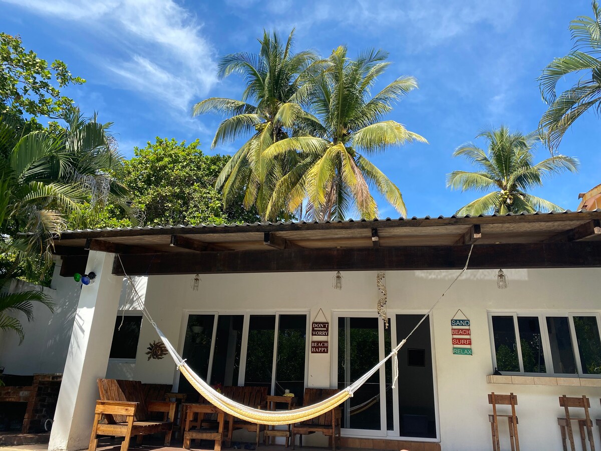 Casa de descanso con acceso privado a playa