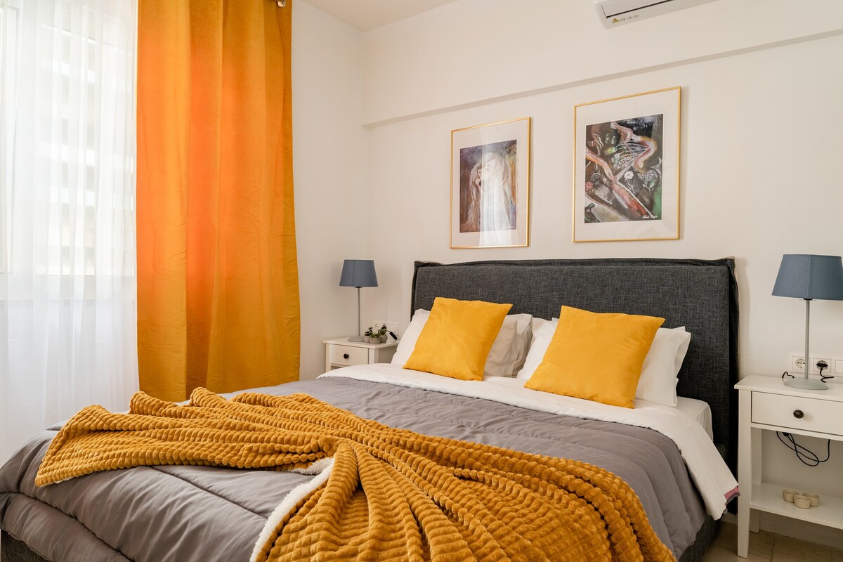 全新明亮的现代6卧室公寓，距离雅典卫城（ Acropolis ） 1分钟