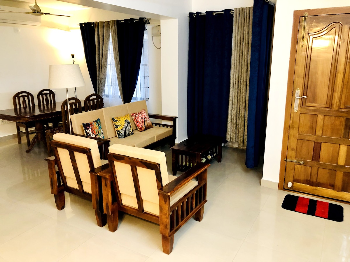 Lovely 2 bed apartment near Kochi airport