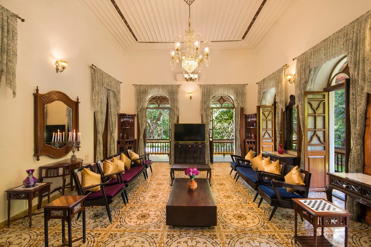 Heritage Villa | South Goa | 3 Rooms | Shared Pool