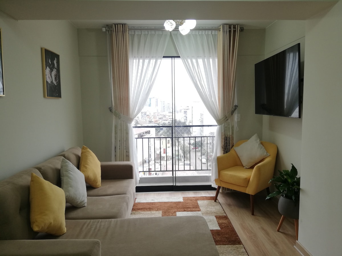 Hermoso, confortable y acogedor apartamento