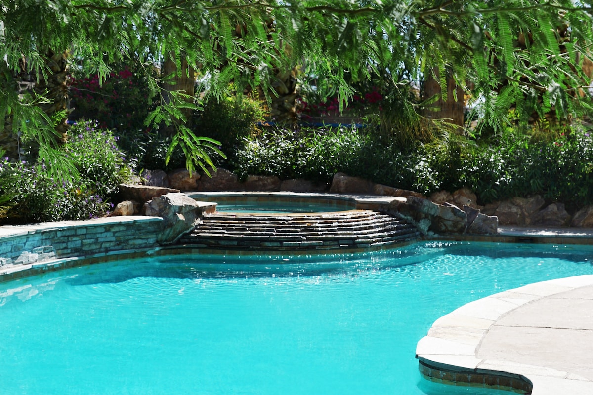 6x3 LUX VILLA pool+spa+outdoor-kitchen+bar+pond+ +