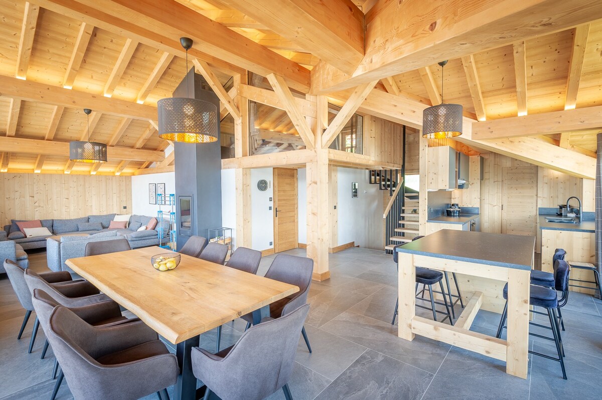 150 M2 triplex appt in chalet - La Rosiere resort