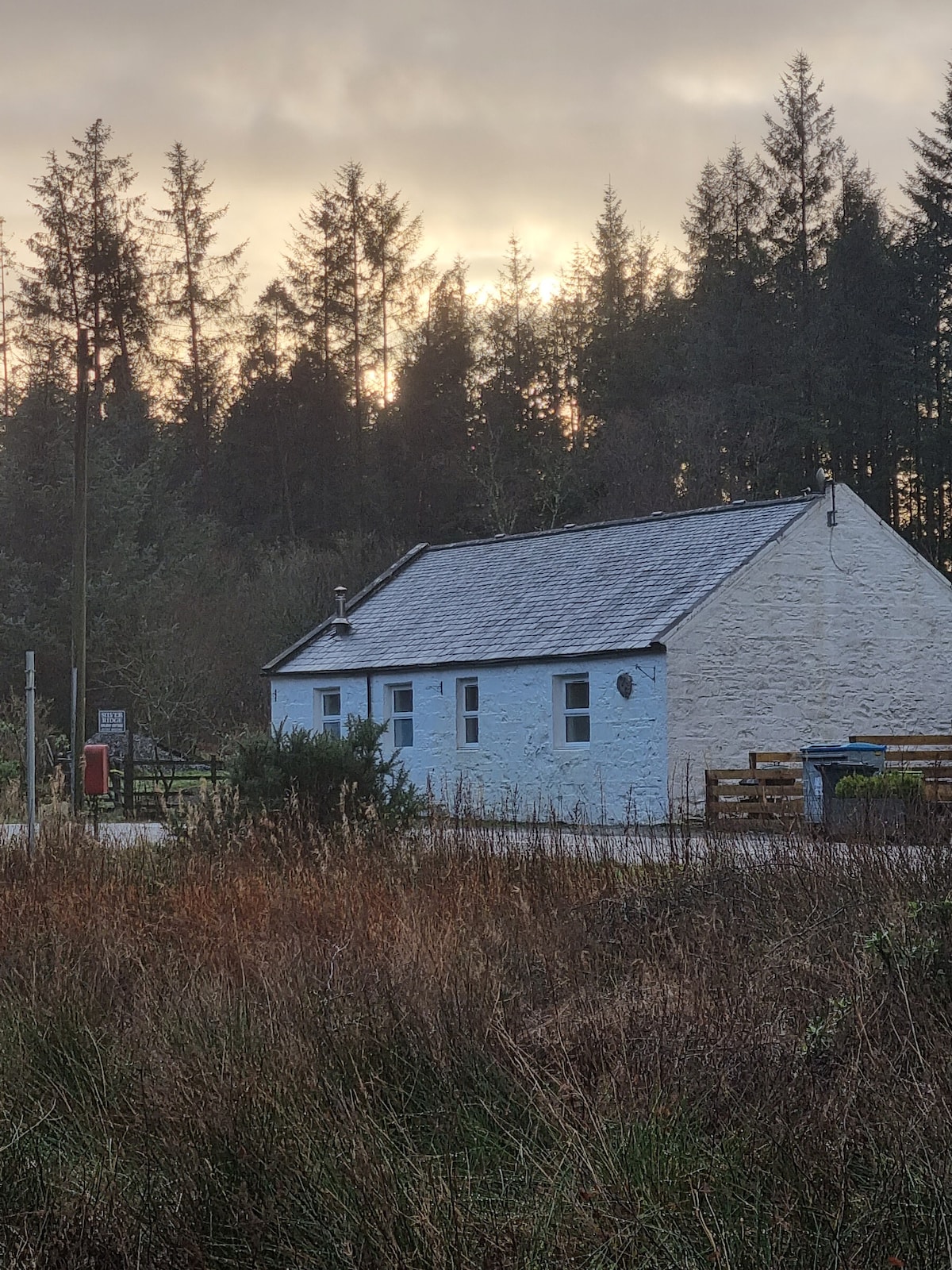 安静的乡村小屋，理想的加洛韦森林基地