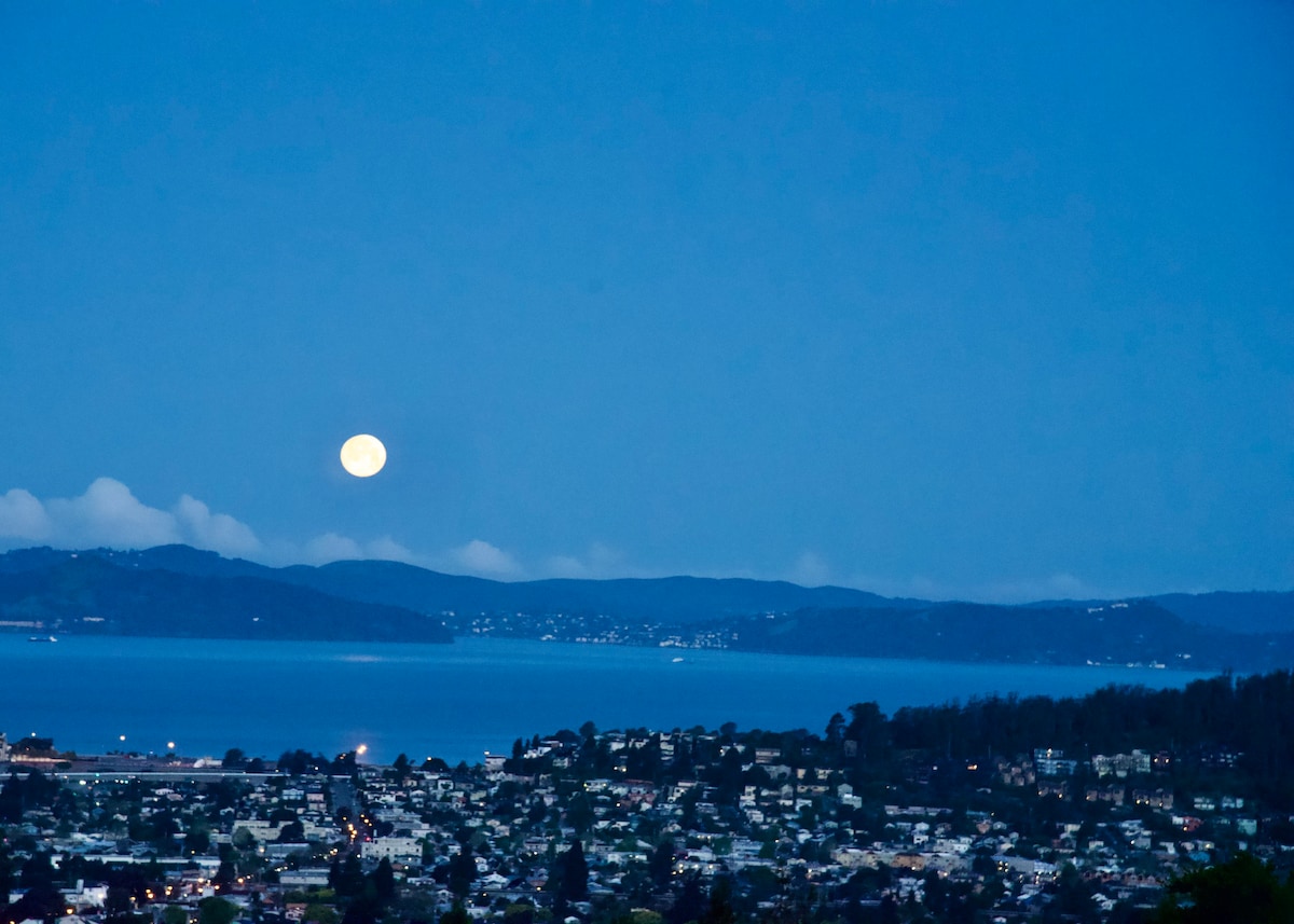 伯克利山（ Berkeley Hills ）的壮丽景色