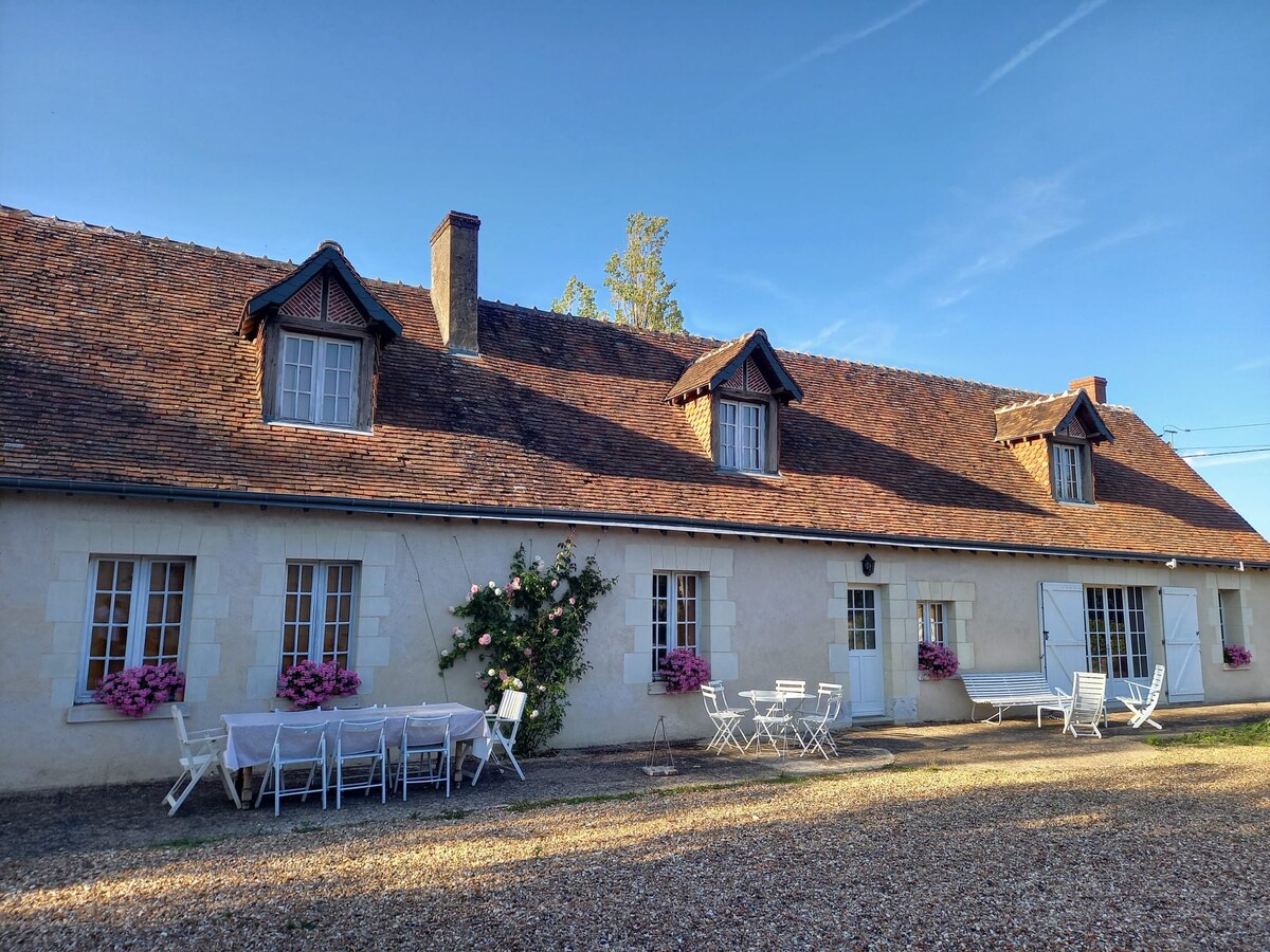 Fully renovated farm in the Loir valley