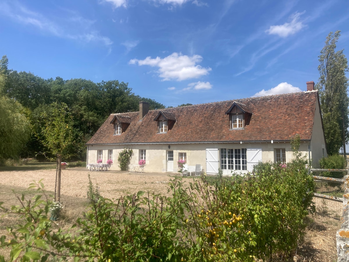 Fully renovated farm in the Loir valley