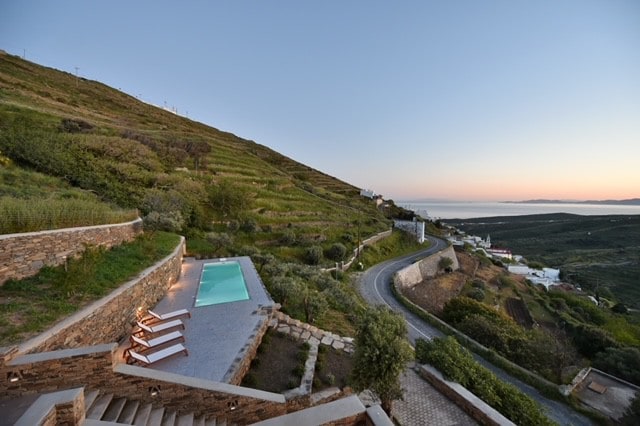 Tinos Pigeon House -带泳池+海景的「豪华」别墅