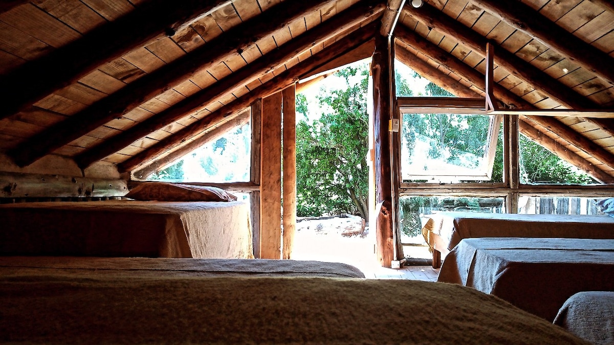 Bariloche Casa de Montaña Eco-Hostel cama 1