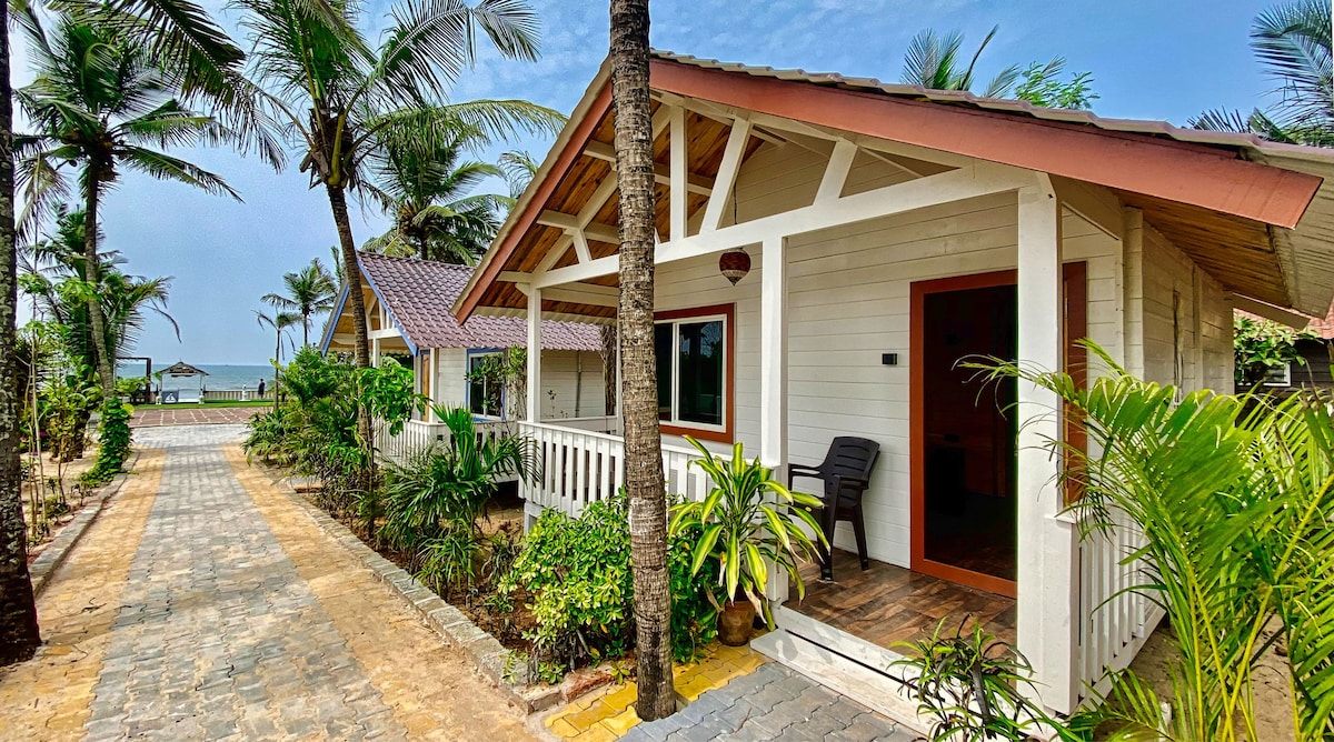 Beachfront Wooden Cottage