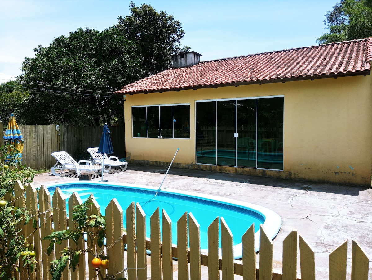 Casa de campo com piscina em Triunfo RS