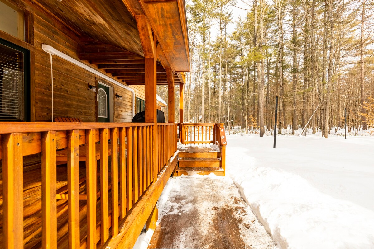 Edin 's Chalet Adirondacks-Whiteface 4张床-2个卫生间