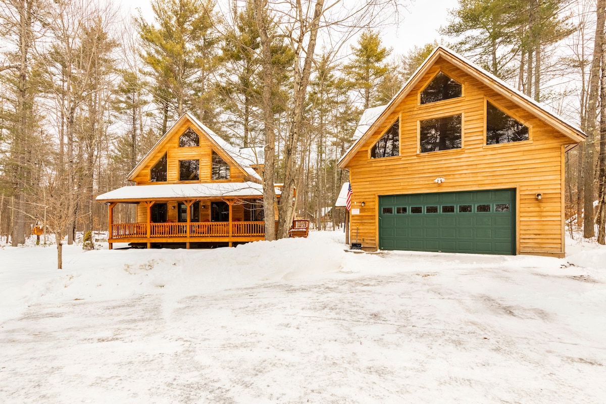 Edin 's Chalet Adirondacks-Whiteface 4张床-2个卫生间