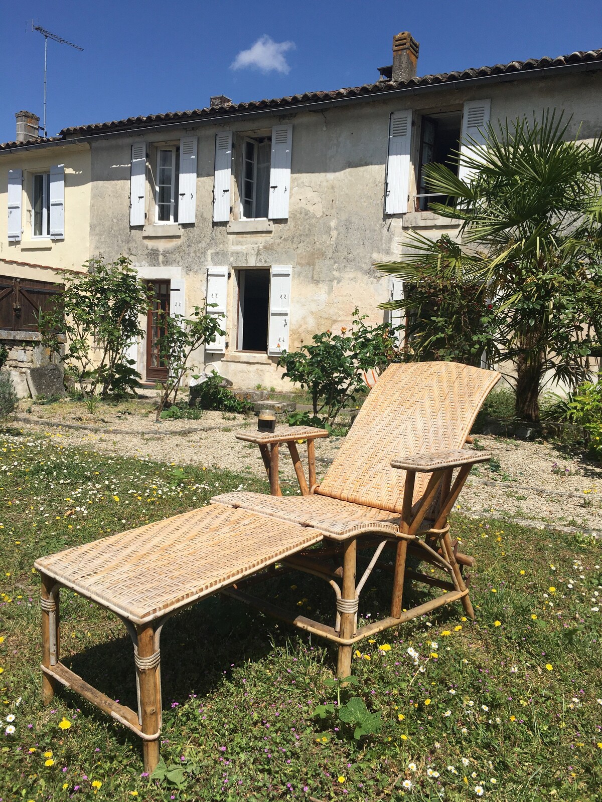 Charmante maison de ville avec jardin