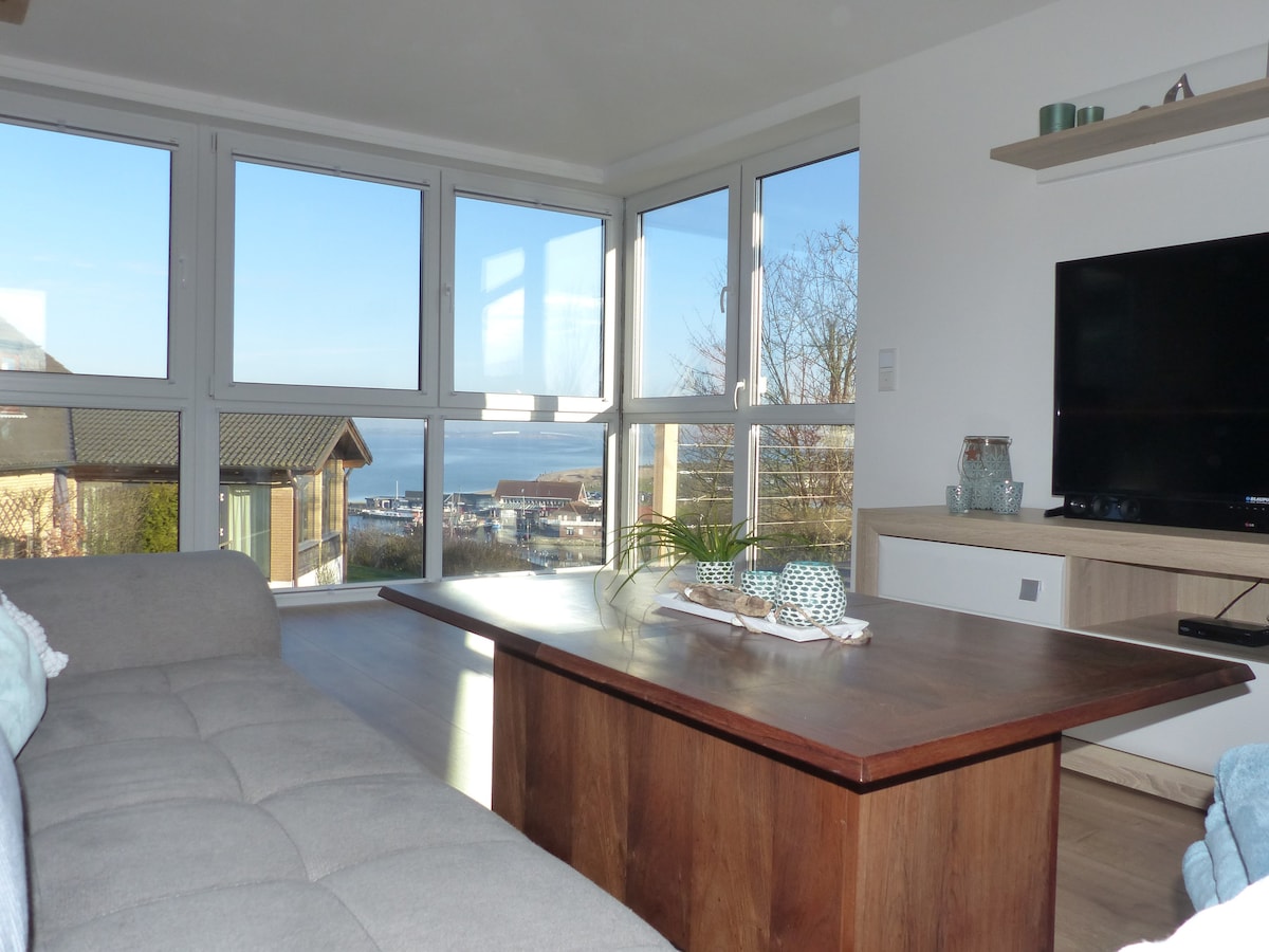 Ferienwohnung Ostsee Hafenblick