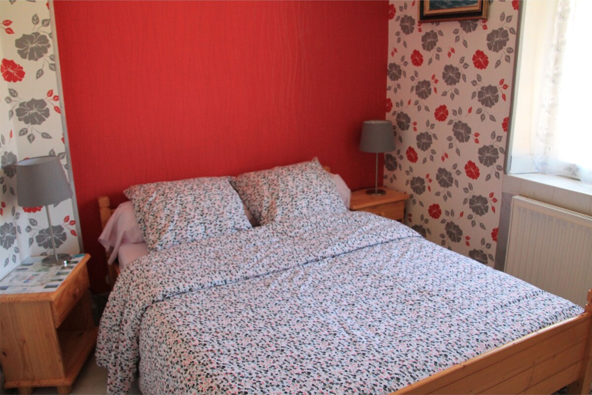BUSSANG Hautes Vosges 2间卧室，配有双人床