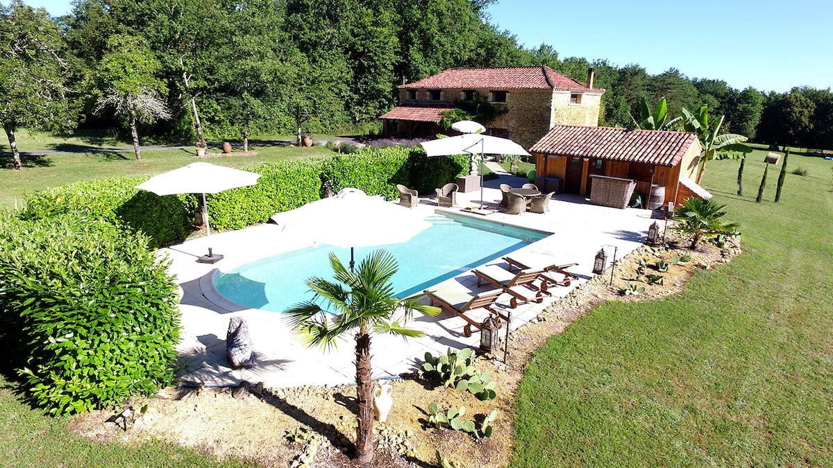 Maison Périgord avec piscine privée