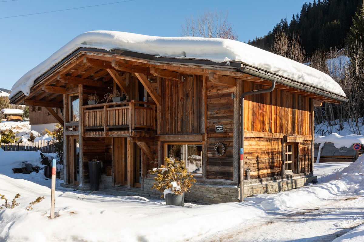 Megève - Rochebrune度假木屋家庭滑雪场