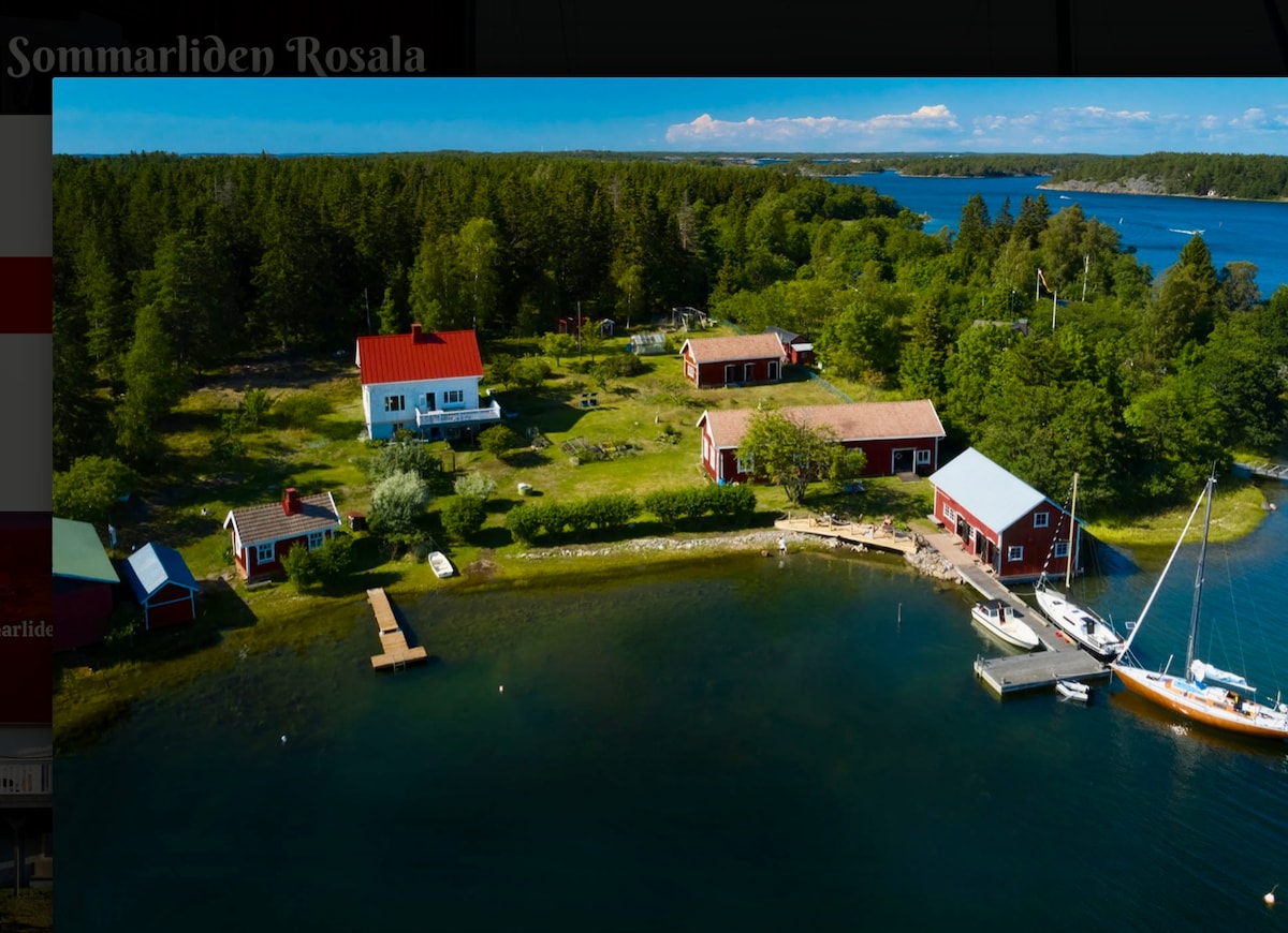 Vanha kalastajatila Saaristomeren laidalla