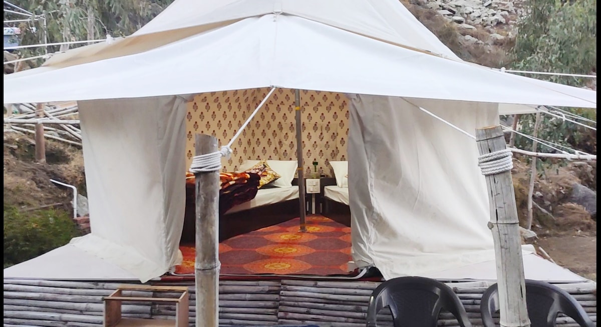 Private Tent-2 - Vedic Vibes Eco Resort -Chamba-HP