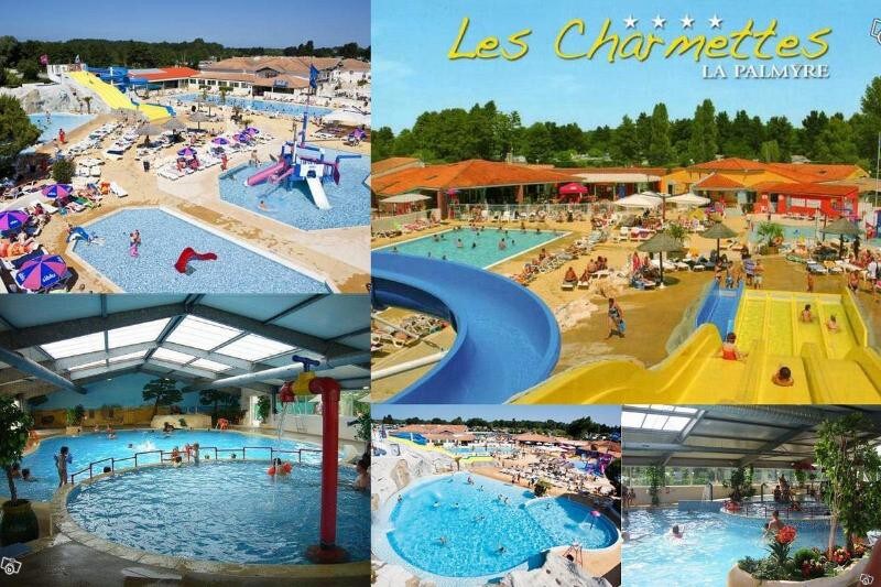 MOBILHOME 4/6 PERS /2 CH CAMPING LES CHARMETTES 4*