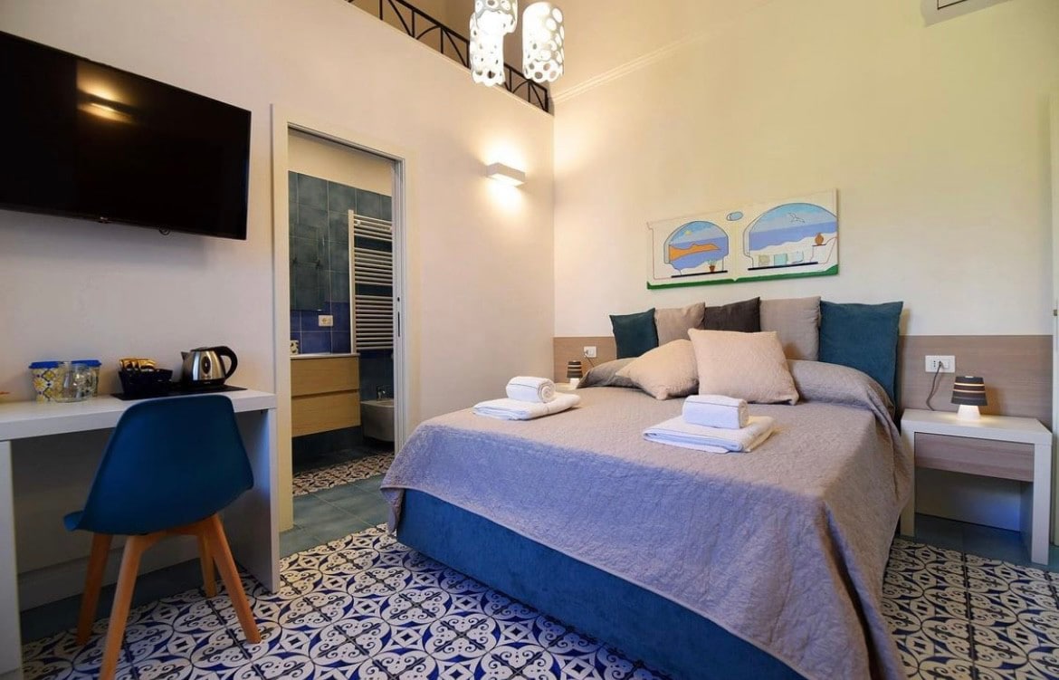 古老阿马尔菲公寓（ Ancient Amalfi Residence ） -客厅