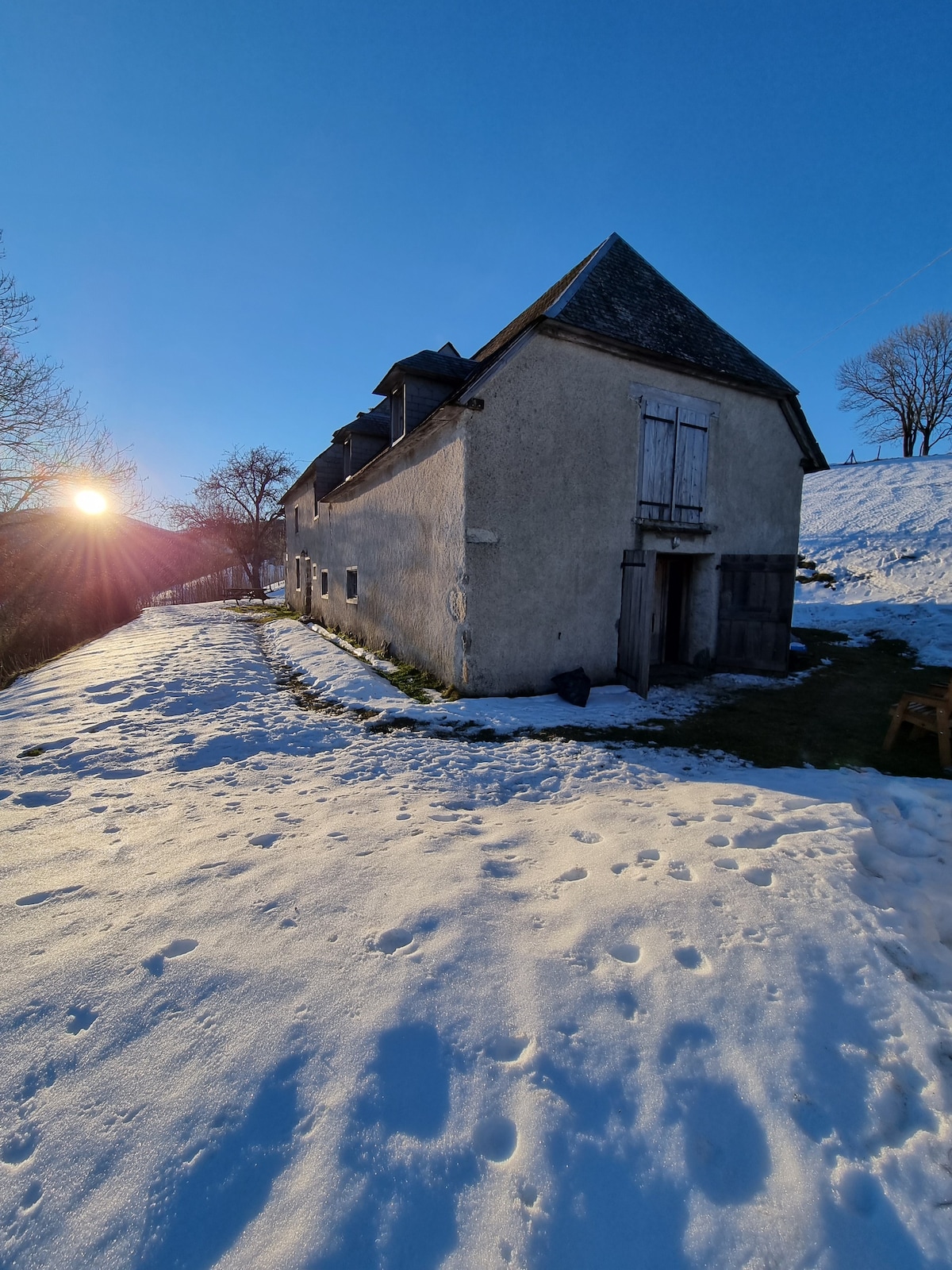 Grange authentique rénovée