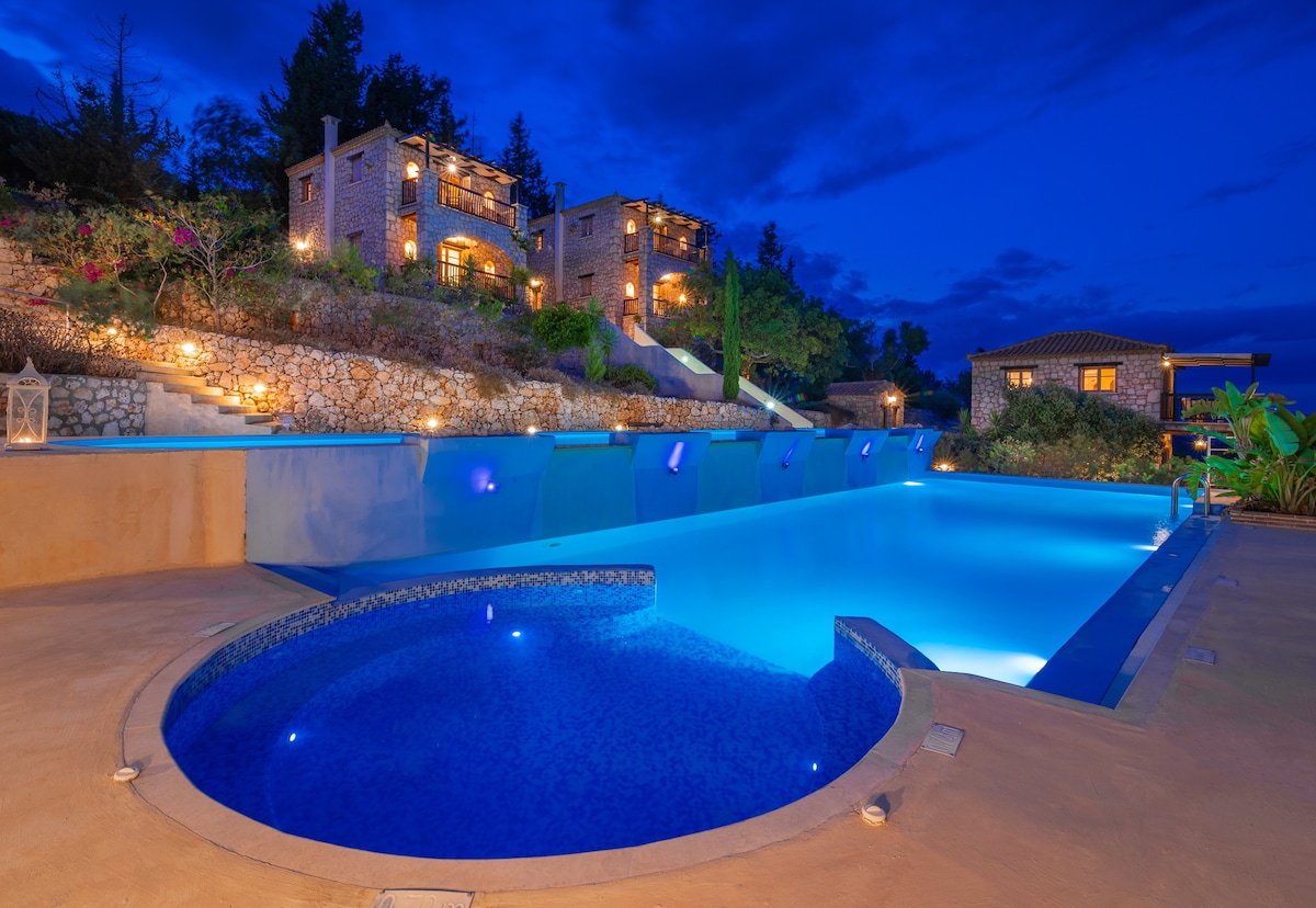 Luxury Stone Villa with Pool *Panoramic Sea View*