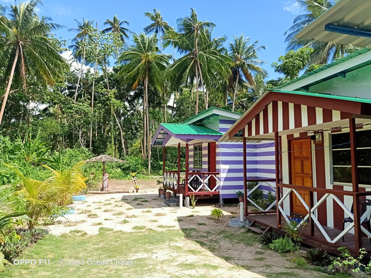 华拉海景度假木屋花园景观