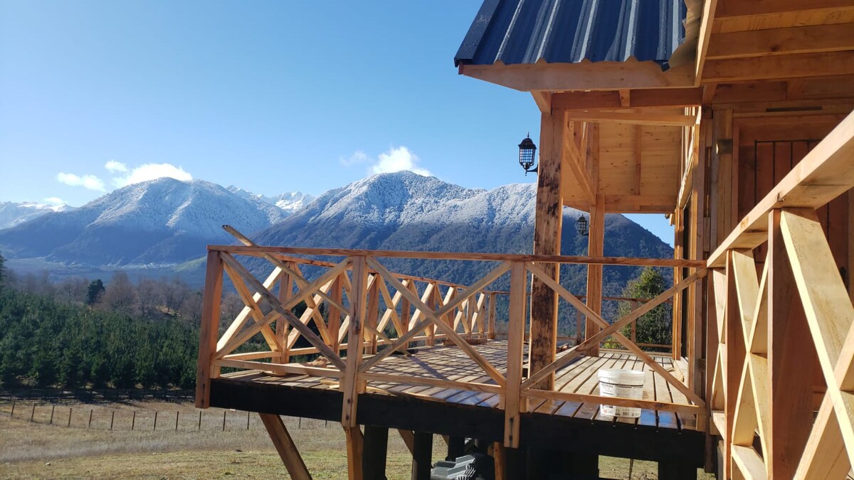 Casa en parcela a 10 min del 
parque Nacional