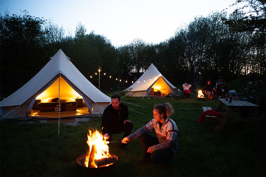 Glampingtent Landgut Girtenmühle