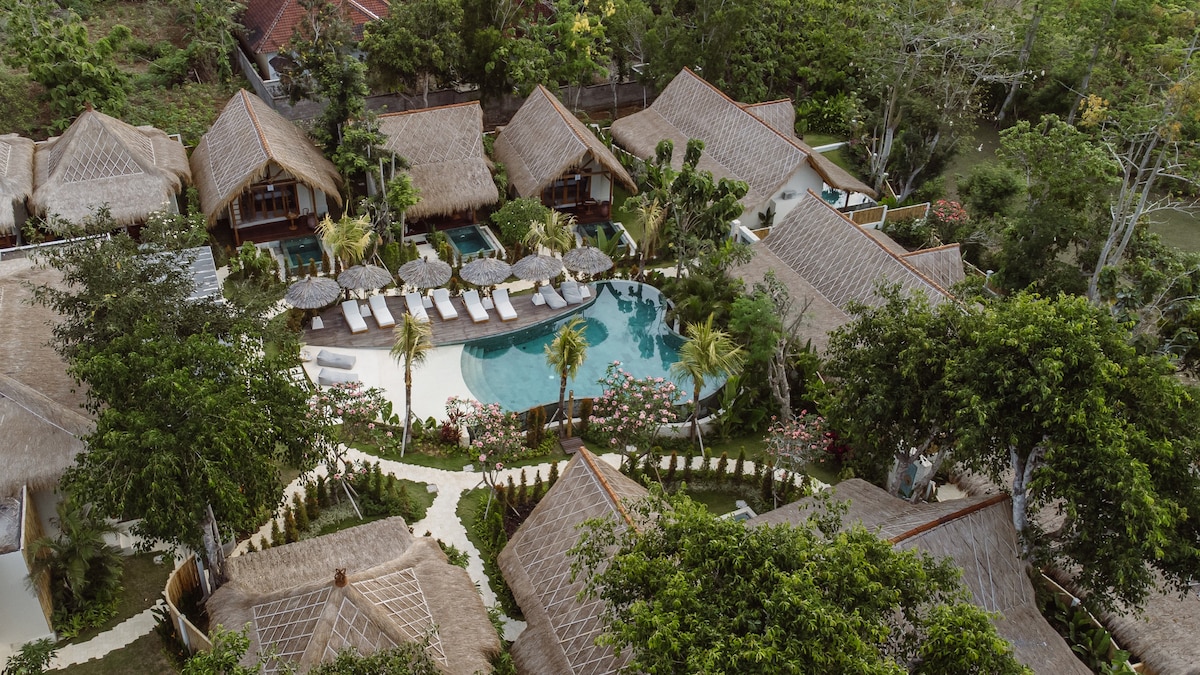 吉普西巴厘岛精品平房，带私人泳池