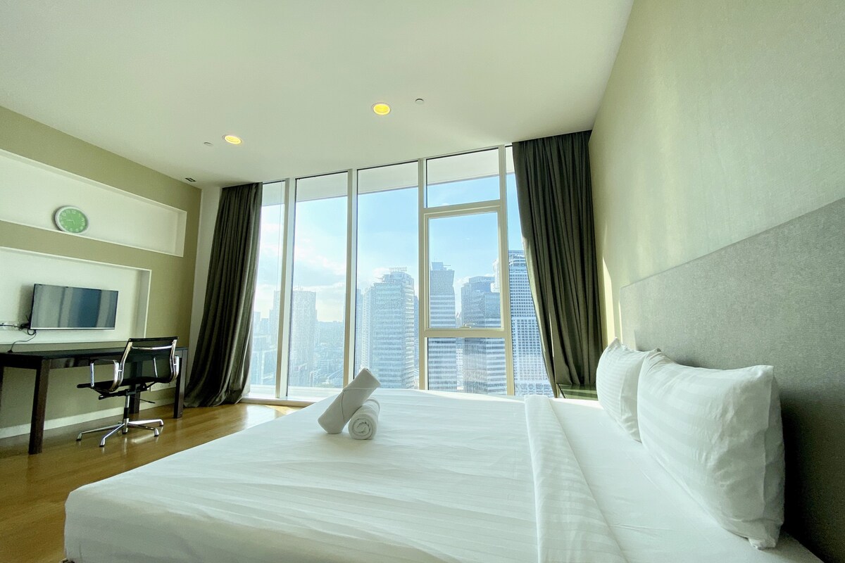 # 11 2卧室套房，吉隆坡城中城|空中泳池