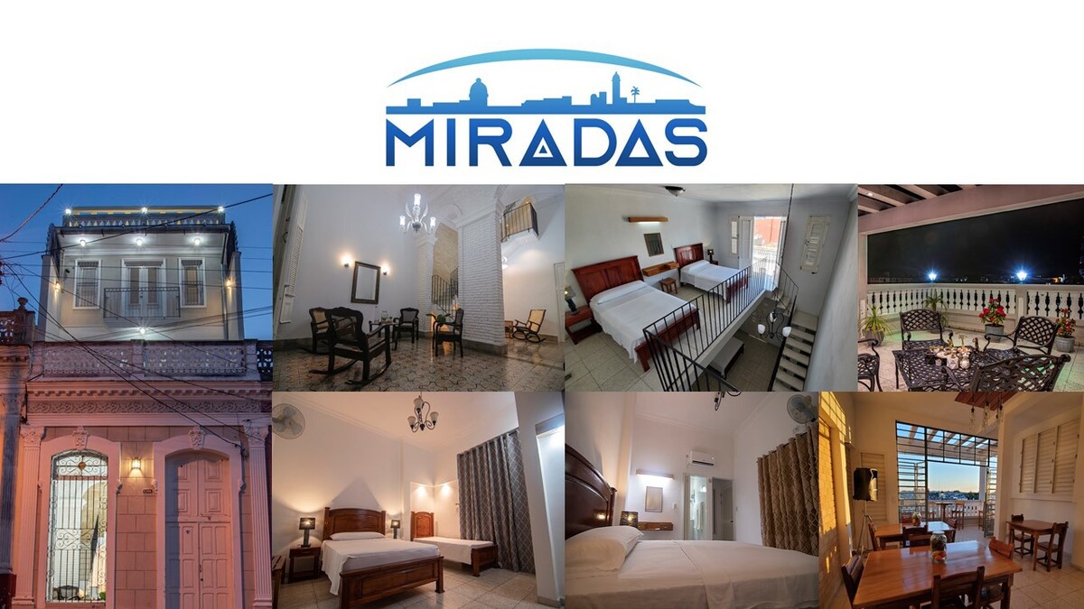 Miradas旅舍：我们的3间客房供您使用