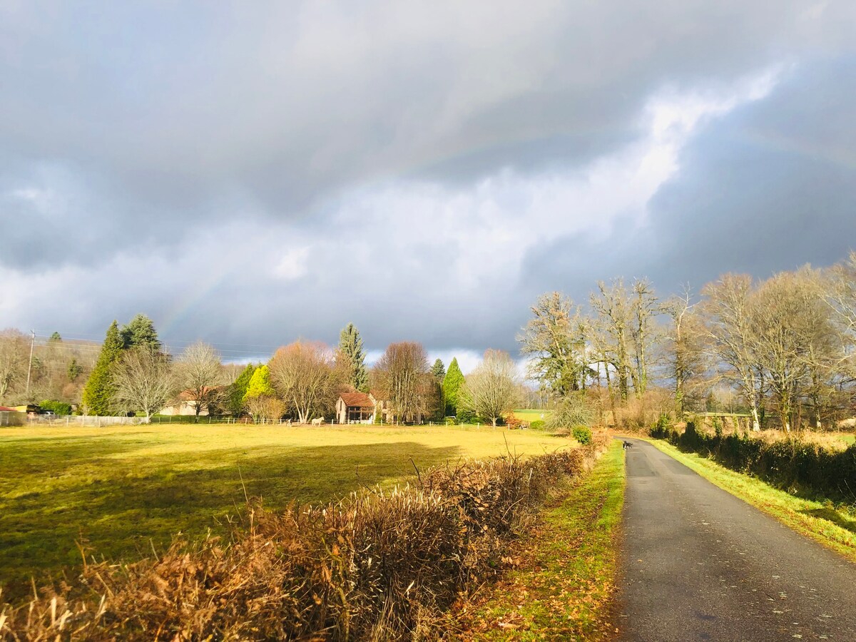 Maison familiale à la campagne