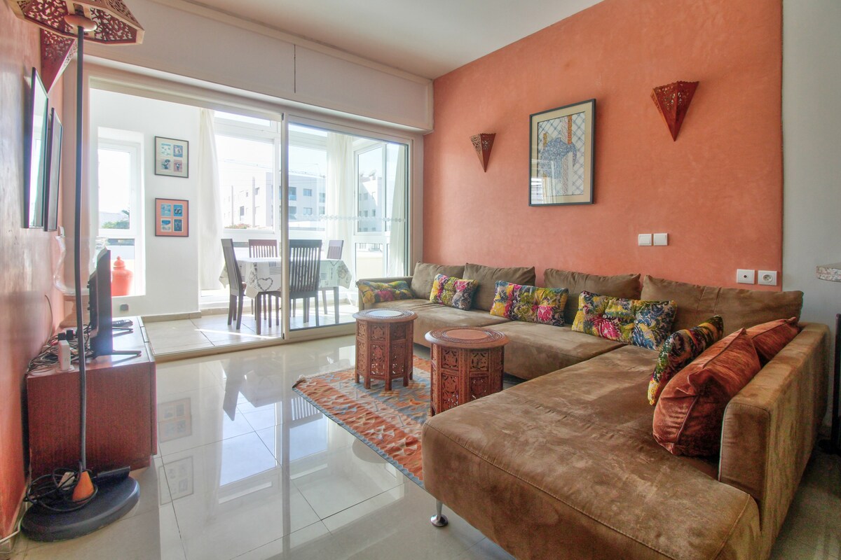 Bright Apartment (Riad Zahra)