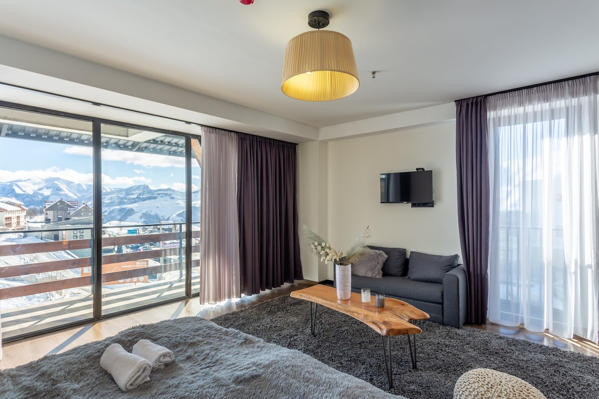 Gudauri 2BR Apart- 300 m from main lift- By Wehost