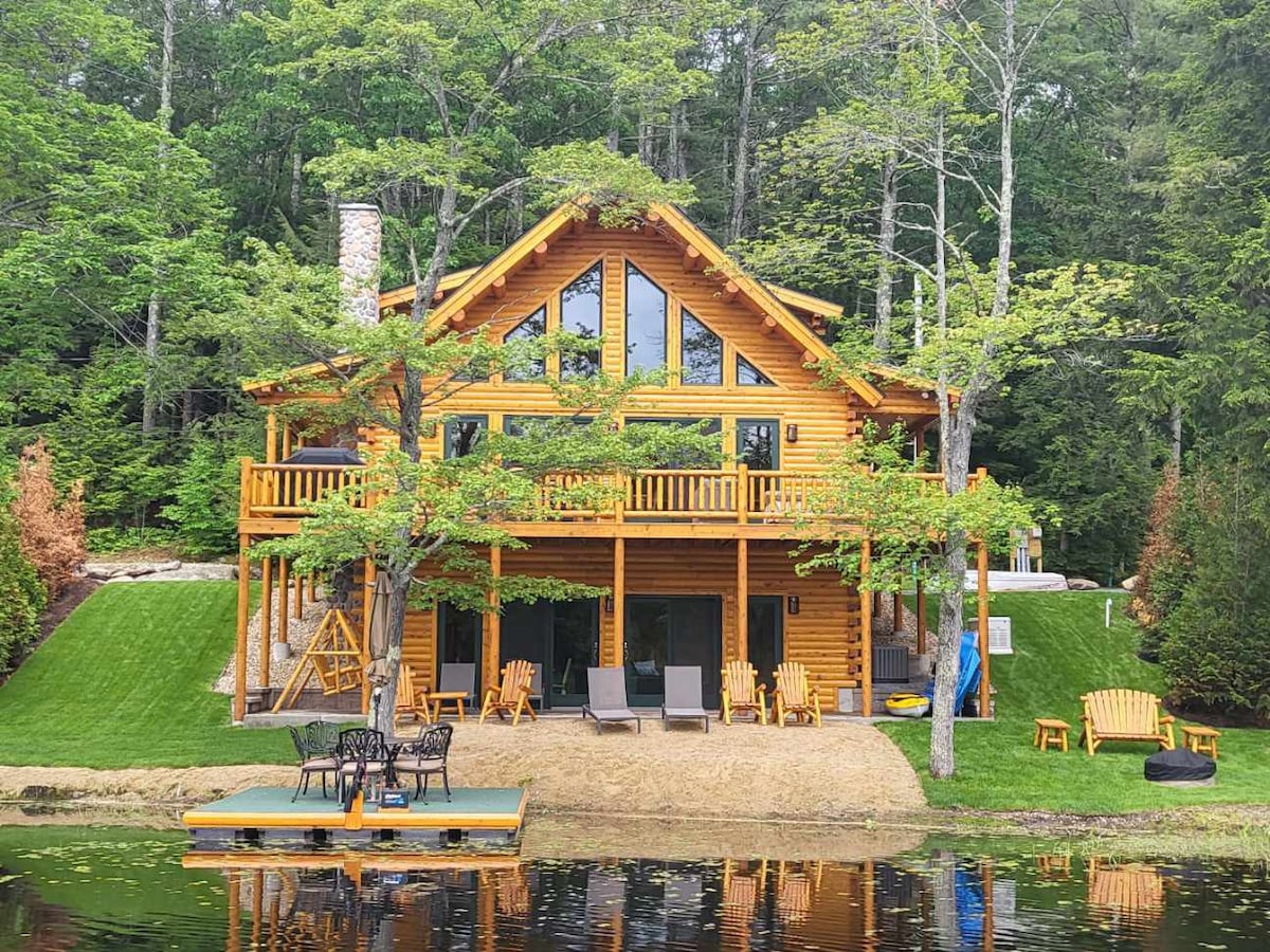 The New Damon Pond Log Cabin