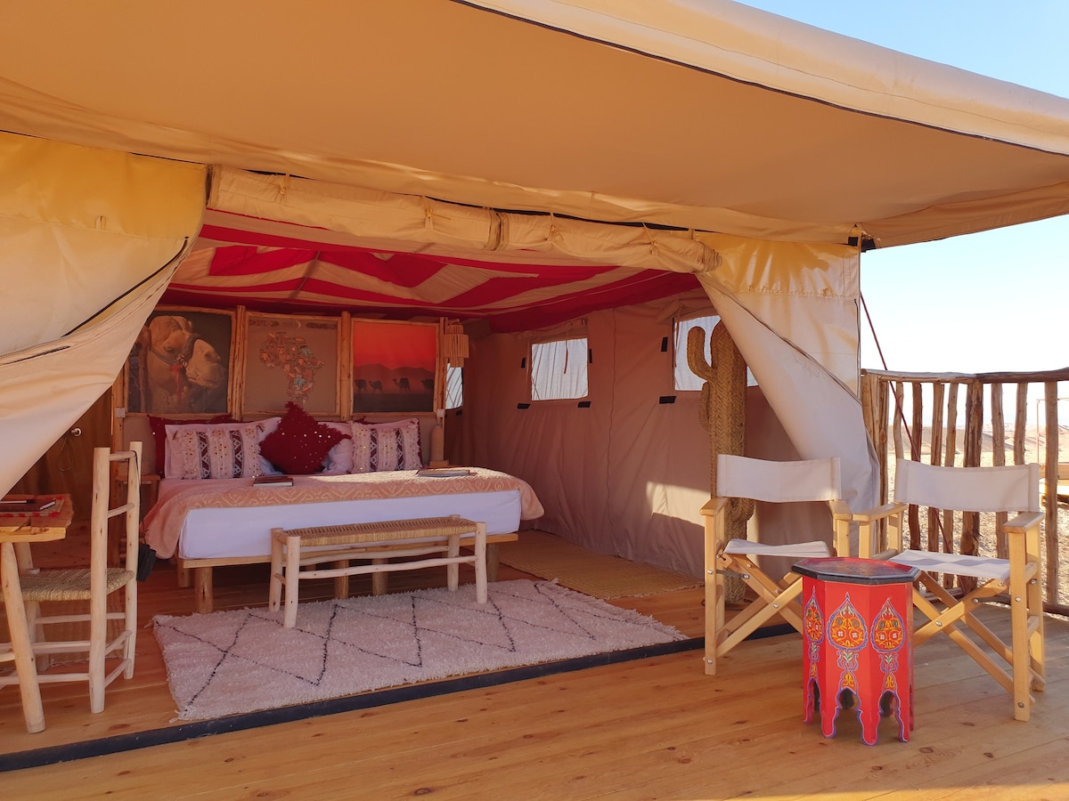 Triple Stargazing Tent at Nkhila Lodge