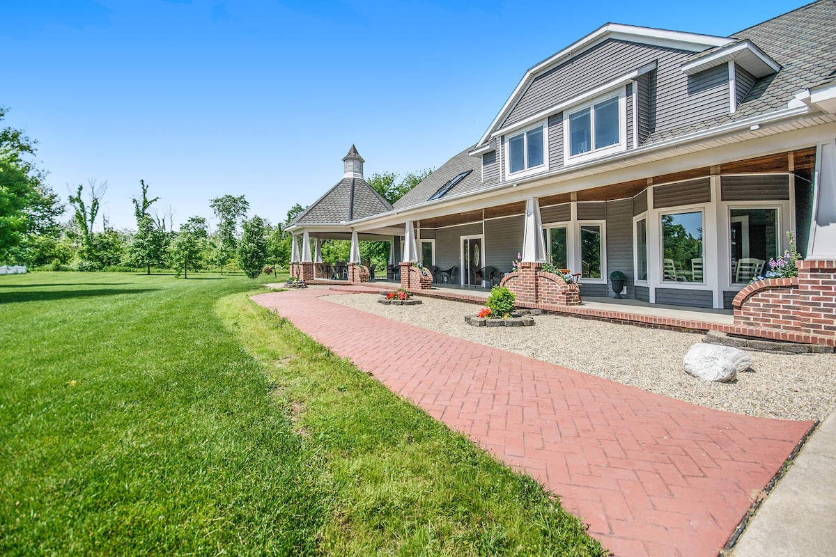 45 Acre Fennville Estate with Pool & Event Barn
