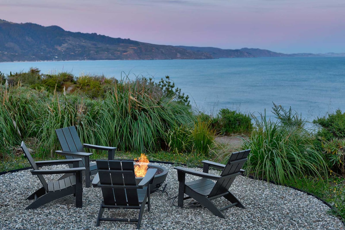 Oceanfront Bolinas hide-a-way